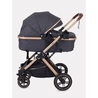 Универсальная коляска Rant Basic Pulsar Gold RA160 (2 в 1, grey) - Превью изображения №5 — Интернет-магазин Time-Shop