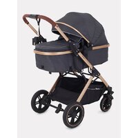 Универсальная коляска Rant Basic Pulsar Gold RA160 (2 в 1, grey) - Превью изображения №3 — Интернет-магазин Time-Shop