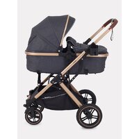 Универсальная коляска Rant Basic Pulsar Gold RA160 (2 в 1, grey) - Превью изображения №4 — Интернет-магазин Time-Shop