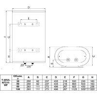 Накопительный электрический водонагреватель Timberk Home Intellect T-WSS50-N72-V-WF - Превью изображения №6 — Интернет-магазин Time-Shop