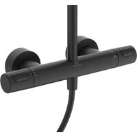 Душевая система  Ideal Standard Ceratherm T25 Black BC748XG - Превью изображения №4 — Интернет-магазин Time-Shop