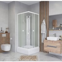 Душевая кабина Niagara Promo P100/26Q/MT/BK 100x100x195 - Превью изображения №2 — Интернет-магазин Time-Shop