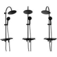 Душевая система  Rea Vigo REA-P7001 (черный) - Превью изображения №2 — Интернет-магазин Time-Shop