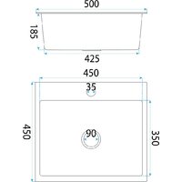 Кухонная мойка Rea Leo 50 ZLE-06005 - Превью изображения №9 — Интернет-магазин Time-Shop