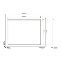  Roxen Зеркало Gotem 510165-90 90х70 - Превью изображения №10 — Интернет-магазин Time-Shop