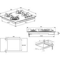 Варочная панель BEKO HIAG 64223 SX - Превью изображения №3 — Интернет-магазин Time-Shop