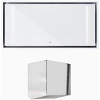 Кухонная вытяжка Globalo Zenara 100.1 White + Turbina TZ 1.1 - Превью изображения №2 — Интернет-магазин Time-Shop