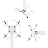 Кронштейн для проектора Onkron K5A (белый) - Превью изображения №4 — Интернет-магазин Time-Shop