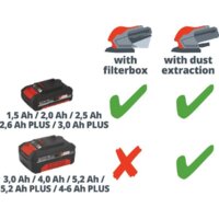 Виброшлифмашина Einhell TE-OS 18/150 Li Solo (без АКБ) - Превью изображения №6 — Интернет-магазин Time-Shop