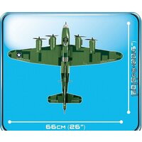 Конструктор Cobi World War II 5707 Boeing B-17F Flying Fortress Memphis Belle - Превью изображения №9 — Интернет-магазин Time-Shop