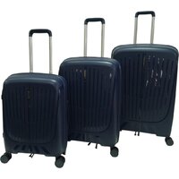 Чемодан-спиннер Mironpan 23107 (L, темно-синий) - Превью изображения №4 — Интернет-магазин Time-Shop