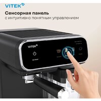 Рожковая кофеварка Vitek VT-CME1501 - Превью изображения №3 — Интернет-магазин Time-Shop