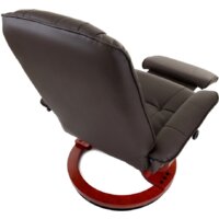 Массажное кресло Calviano 2159 (экокожа, коричневый) - Превью изображения №6 — Интернет-магазин Time-Shop