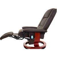 Массажное кресло Calviano 2159 (экокожа, коричневый) - Превью изображения №8 — Интернет-магазин Time-Shop