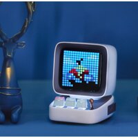 Беспроводная колонка Divoom Ditoo (розовый) - Превью изображения №13 — Интернет-магазин Time-Shop