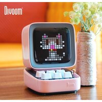 Беспроводная колонка Divoom Ditoo (розовый) - Превью изображения №9 — Интернет-магазин Time-Shop