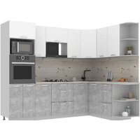 Интерлиния Мила Лайт 1.68x2.6 правая (белый платинум/бетон/бискайская сосна)