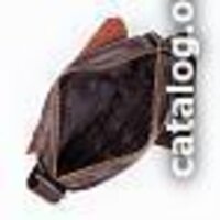 Сумка через плечо Poshete 253-6507-31-DBW (коричневый) - Превью изображения №8 — Интернет-магазин Time-Shop