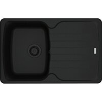 Кухонная мойка Franke Antea AZG 611-78 114.0693.552 (матовый черный) - Превью изображения №1 — Интернет-магазин Time-Shop