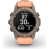 Умные часы Garmin Descent G2 (коричневый/розовый) - Превью изображения №3 — Интернет-магазин Time-Shop