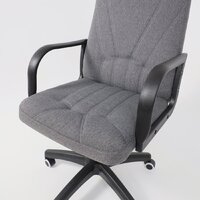 Офисное кресло AksHome Менеджер PL Leto 68 (ткань, темно-серый) - Превью изображения №16 — Интернет-магазин Time-Shop