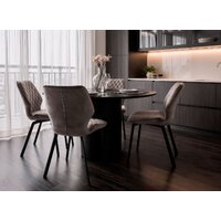 Стул Мамадома Rafael (b22 Grey Lux/черный) - Превью изображения №3 — Интернет-магазин Time-Shop