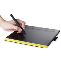 Графический планшет Huion 680TF (черный/желтый) - Превью изображения №2 — Интернет-магазин Time-Shop