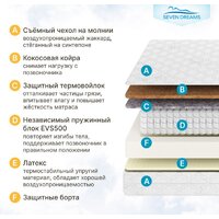 Матрас Seven Dreams Hard Lux EVS500 Plus 415196 (140x200) - Превью изображения №9 — Интернет-магазин Time-Shop