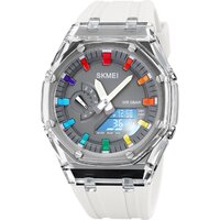 Наручные часы Skmei 2100 (светло-серый) - Превью изображения №2 — Интернет-магазин Time-Shop