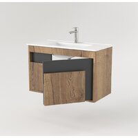  Дабер Тумба под умывальник 016 WeltWasser Deilbach 7517-80 Т16.8W.0.22 (дуб галифакс/серый) - Превью изображения №3 — Интернет-магазин Time-Shop