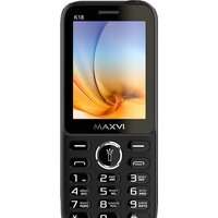 Кнопочный телефон Maxvi K18 (черный) - Превью изображения №2 — Интернет-магазин Time-Shop
