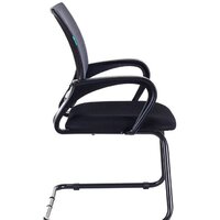 Офисный стул Бюрократ CH-695N-AV (серый/черный) - Превью изображения №3 — Интернет-магазин Time-Shop