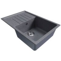 Кухонная мойка Mixline ML-GM19 551988 (графит) - Превью изображения №2 — Интернет-магазин Time-Shop