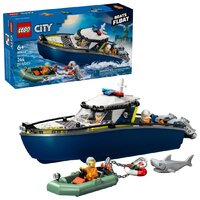 Конструктор LEGO City Полицейская погоня на лодке 60456 - Превью изображения №3 — Интернет-магазин Time-Shop