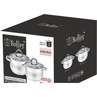 Набор кастрюль Bollire BR-4014 - Превью изображения №2 — Интернет-магазин Time-Shop