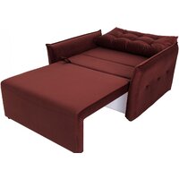 Кресло-кровать Krones Клио мод.1 (велюр вишневый) - Превью изображения №4 — Интернет-магазин Time-Shop