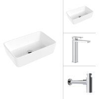 Lauter 21674A + Cascade 21СК0655C с сифоном 21635CH (хром)