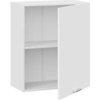 Шкаф навесной Трия Габриэлла 1В6 с одной дверью (белый/сноу) - Превью изображения №2 — Интернет-магазин Time-Shop