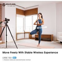 Радиосистема Hollyland LARK 150 Solo (черный) - Превью изображения №11 — Интернет-магазин Time-Shop