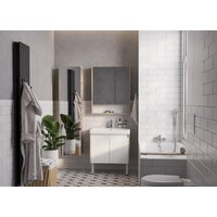  Акватон Тумба под умывальник Сканди Doors 70 1A278901SDB20 (белый/дуб верона) - Превью изображения №7 — Интернет-магазин Time-Shop