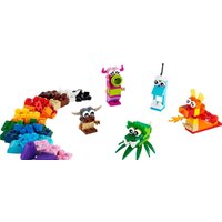 Набор деталей LEGO Classic 11017 Творческие монстры - Превью изображения №3 — Интернет-магазин Time-Shop