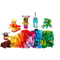 Набор деталей LEGO Classic 11017 Творческие монстры - Превью изображения №4 — Интернет-магазин Time-Shop