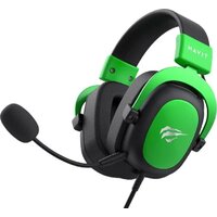 Наушники Havit Gamenote H2002d (черный/зеленый) - Превью изображения №3 — Интернет-магазин Time-Shop