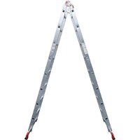 Лестница-трансформер Новая высота NV 331 шарнирная 2x8 ступеней - Превью изображения №5 — Интернет-магазин Time-Shop