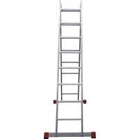 Лестница-трансформер Новая высота NV 331 шарнирная 2x8 ступеней - Превью изображения №4 — Интернет-магазин Time-Shop