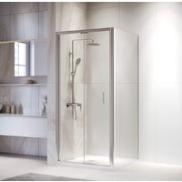 RGW PA-132 (PA-21+Z-050-5) 060813288-11 80x80 (хром/прозрачное стекло)