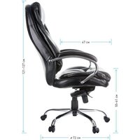 Офисное кресло Helmi Resolution HL-ES07 282343 (черный) - Превью изображения №8 — Интернет-магазин Time-Shop