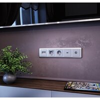 Розетка телевизионная Werkel W1184006 (серебряный) - Превью изображения №3 — Интернет-магазин Time-Shop