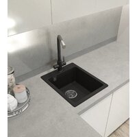 Кухонная мойка GranFest Urban GF-UR-245 (черный) - Превью изображения №3 — Интернет-магазин Time-Shop