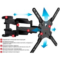Кронштейн для телевизора Arm Media COBRA-45 - Превью изображения №2 — Интернет-магазин Time-Shop
